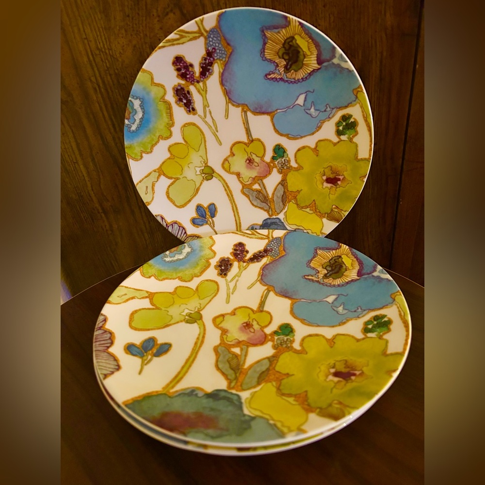 Set of Lenox Flora Fusion Plates by Stephanie Ryan!